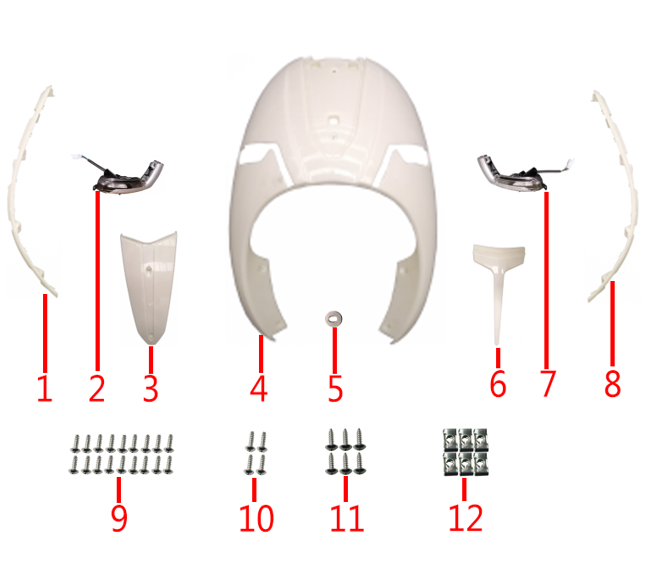 Front Board Assy CAPPUCINO S